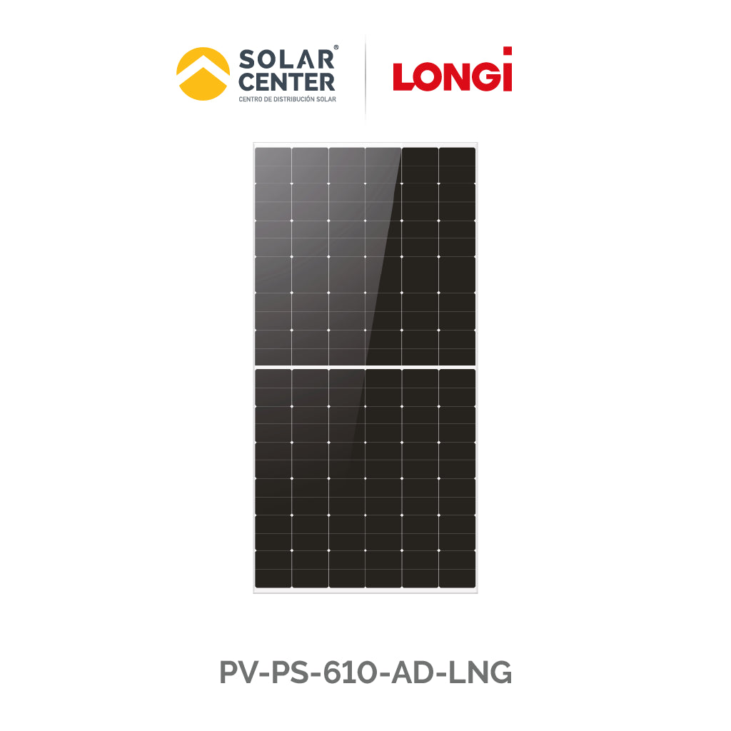 PAN SOL LONGI MONO HPBC ANTI-DUST 610W 30MM CL