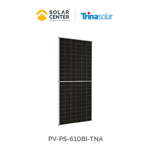PAN SOL TRINA MONO 610W N TYPE BIFACIAL CL