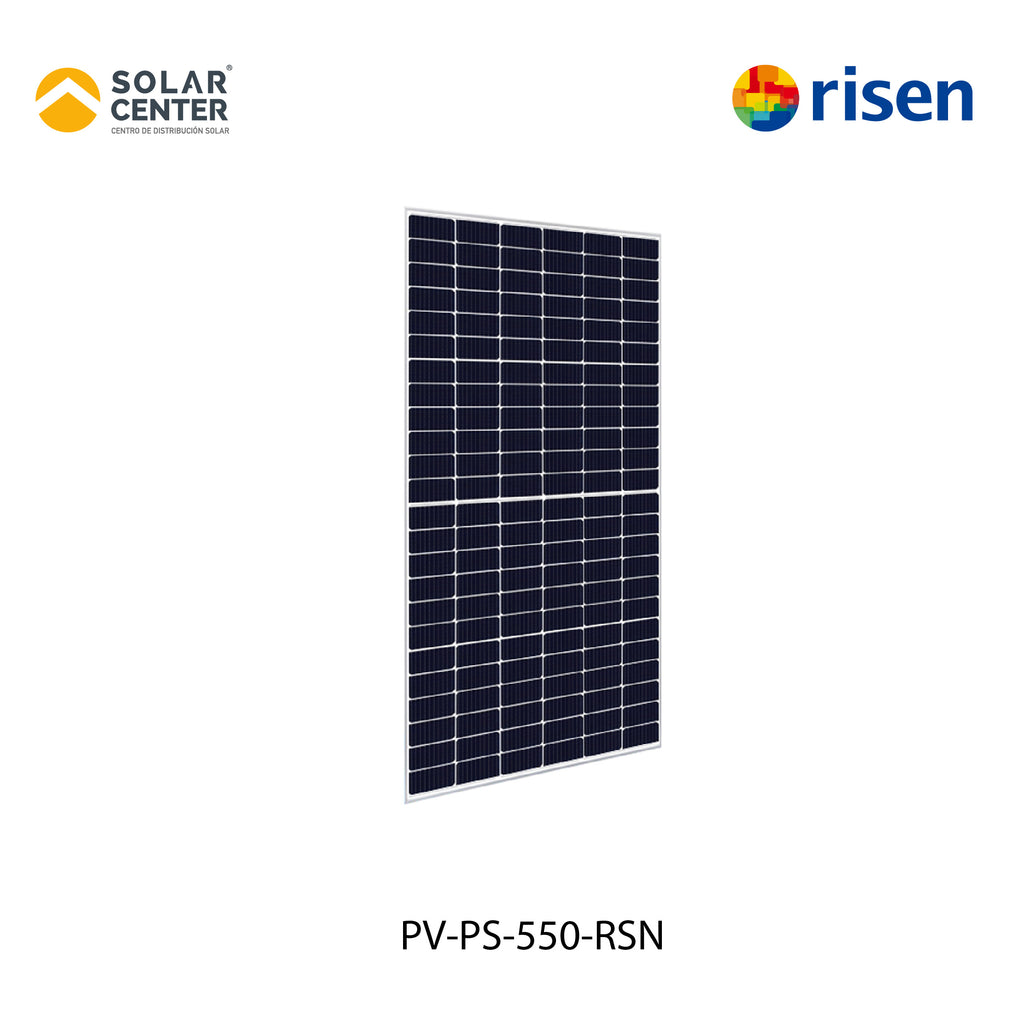PAN SOL RISEN MONOPERC HALFCELL 550W