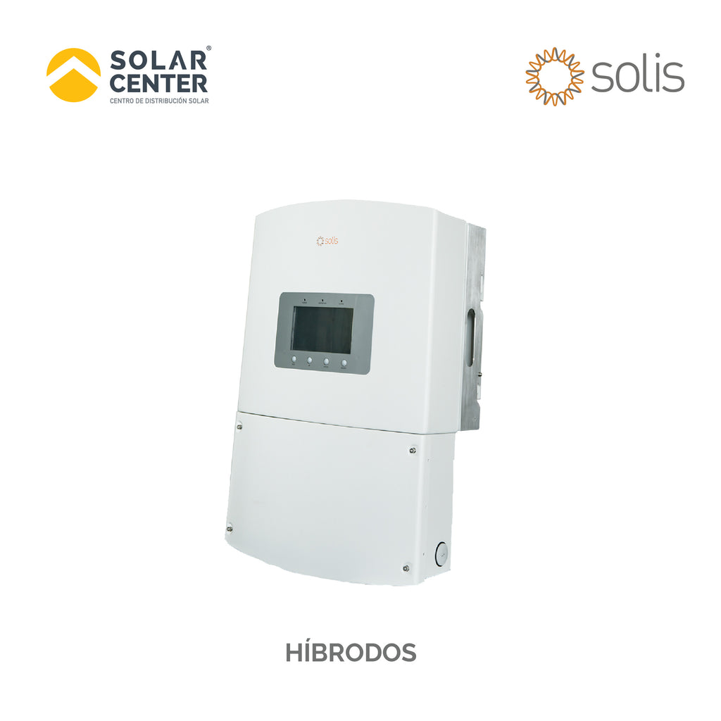 SOLIS HIBRIDO 1P7.6K 5G, 1F 220V